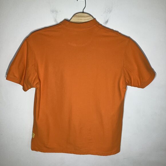 Orvis Mens Short Sleeve Polo Orange Size XL - Picture 3 of 6